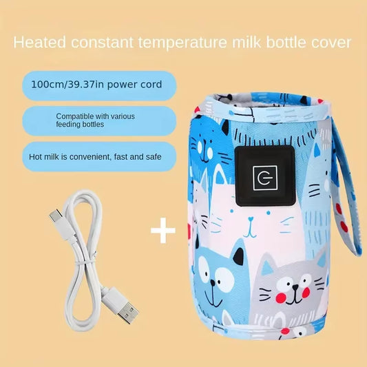 USB Milk and Water Warmer: The Ultimate Portable Nursing Bottle Heater for On-the-Go Moms