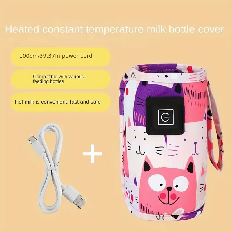 USB Milk and Water Warmer: The Ultimate Portable Nursing Bottle Heater for On-the-Go Moms